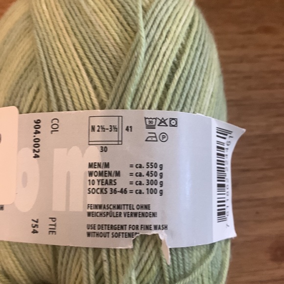 🧶 Lang Super Sock Cashmere Yarn 🧶 - Picture 5 of 5